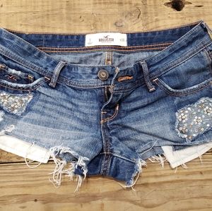 Hollister women's jean shorts